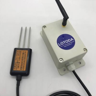 Thiết bị IoT LOTODA LoRa Sensor Node - Cảm Biến EC và Độ ẩm Đất